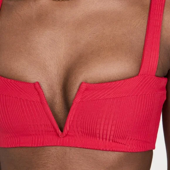 LSPACE Lee Lee Bikini Top Lipstick Red Shopbop - Picture 5 of 5